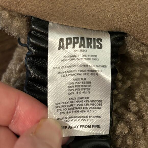 Apparis Tan Sherpa Headband - Picture 2 of 5